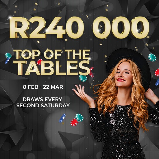 R240 000 Top Of The Tables Promotion