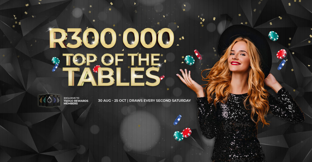 R300 000 Top Of The Tables Promotion