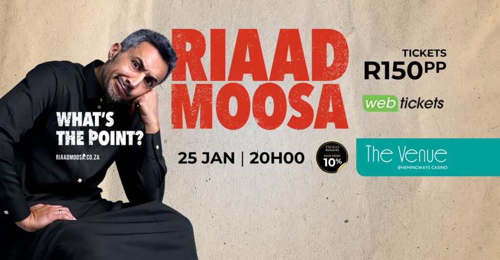 Riaad Moosa Comedy Show